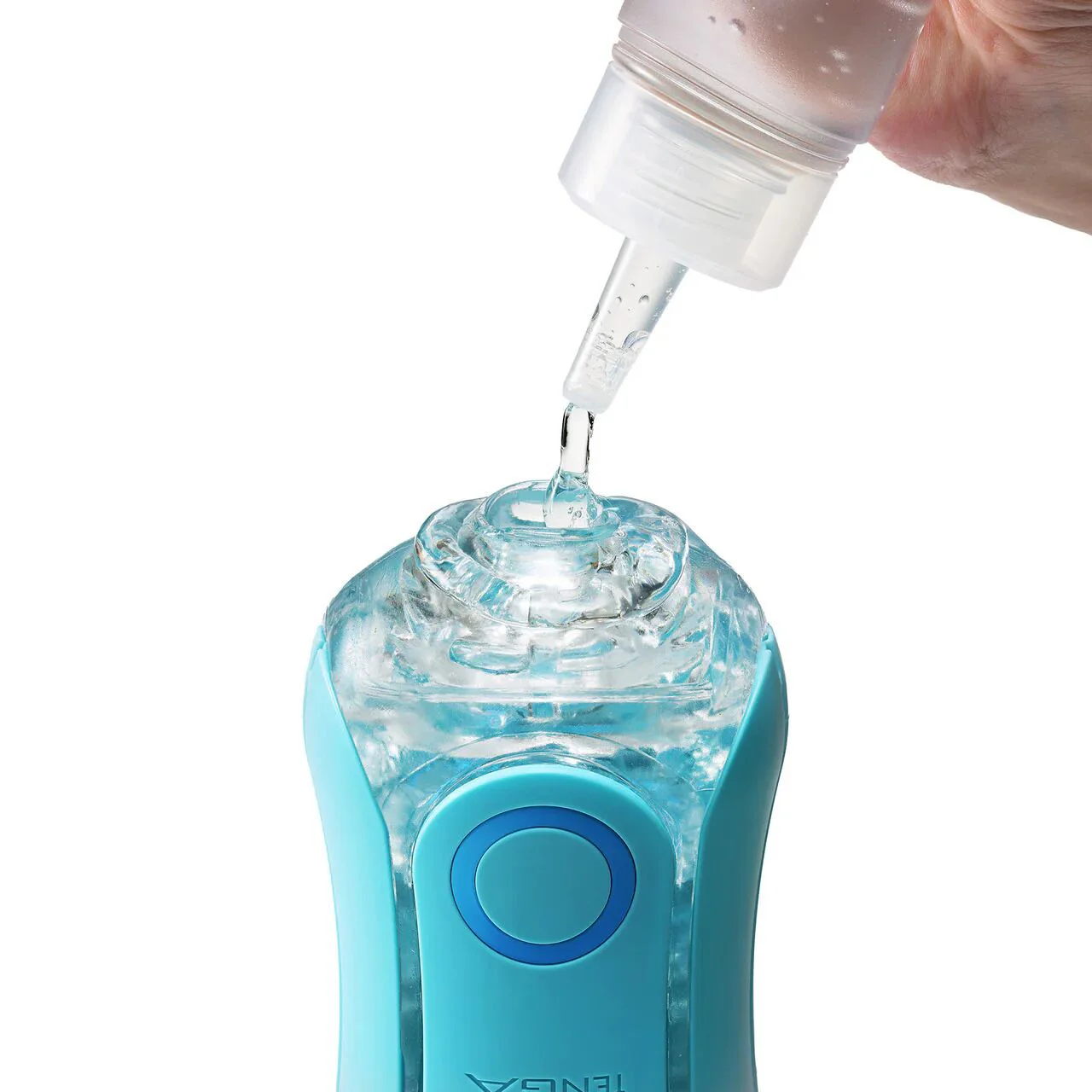 Мастурбатор Tenga Flip Orb Ocean Blue з регулюванням тиску