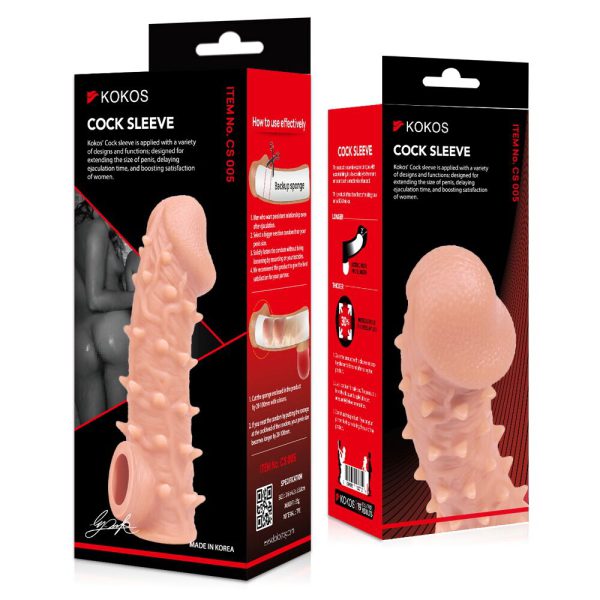 Насадка на член Kokos Cock Sleeve CS 005 L - Зображення 4