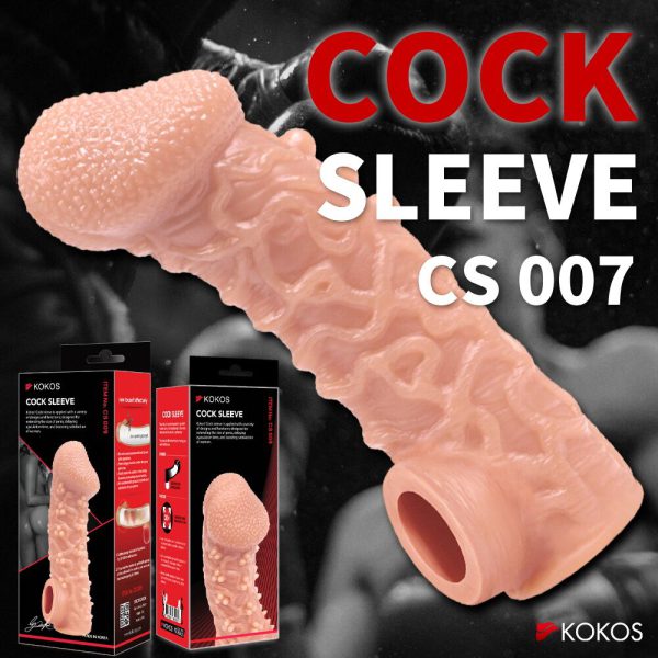 Насадка на член Kokos Cock Sleeve CS 007 M - Зображення 8