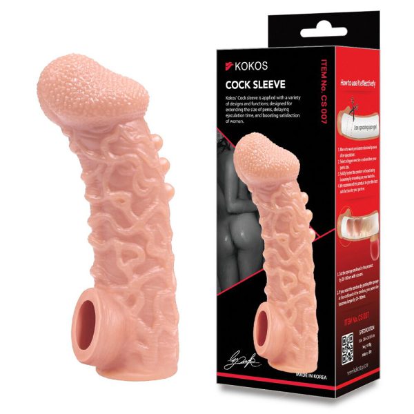 Насадка на член Kokos Cock Sleeve CS 007 M - Зображення 2