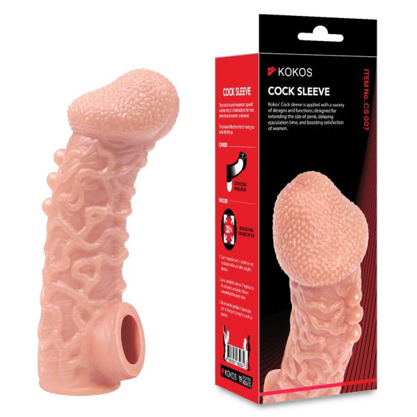 Насадка на член Kokos Cock Sleeve CS 007 M - Зображення 3