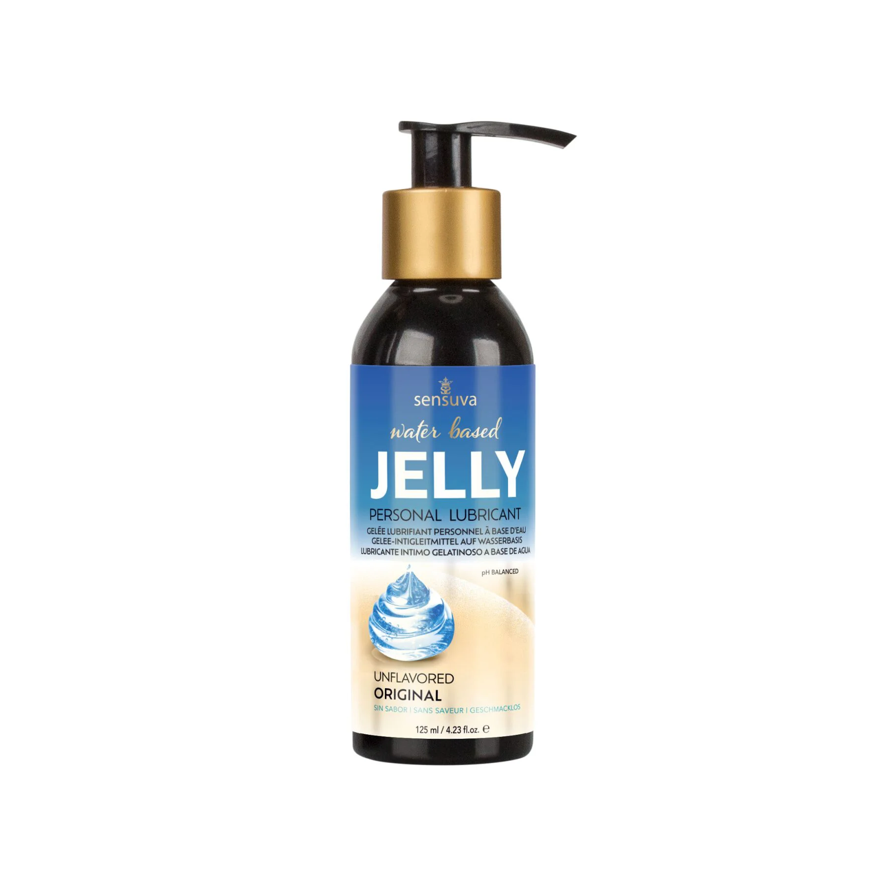 Змазка на водній основі Sensuva Jelly, 125 мл, для інтимного комфорту