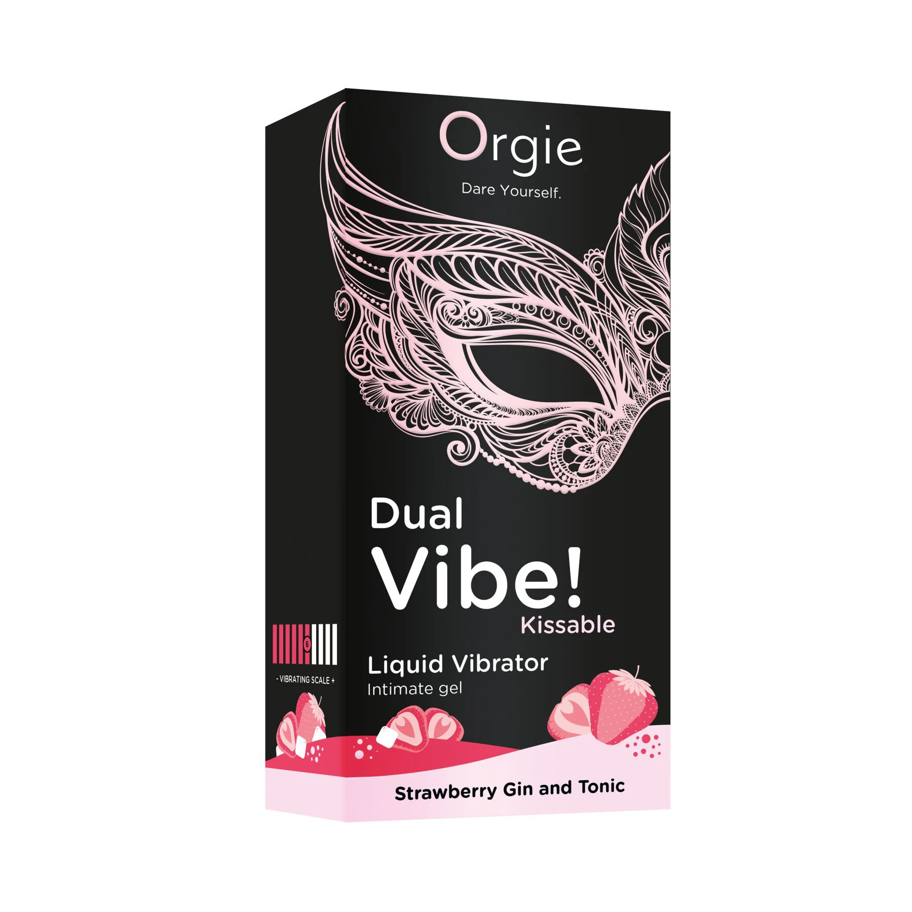 Orgie Dual Vibe Strawberry Gin & Tonic Liquid Vibrator 15ml