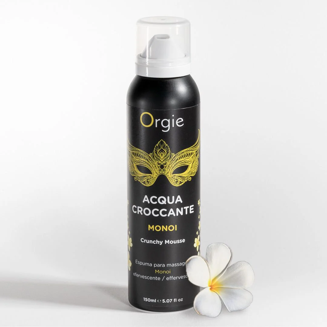 Масажна пінка Orgie – Acqua Croccante Monoi 150 мл, шипучий ефект