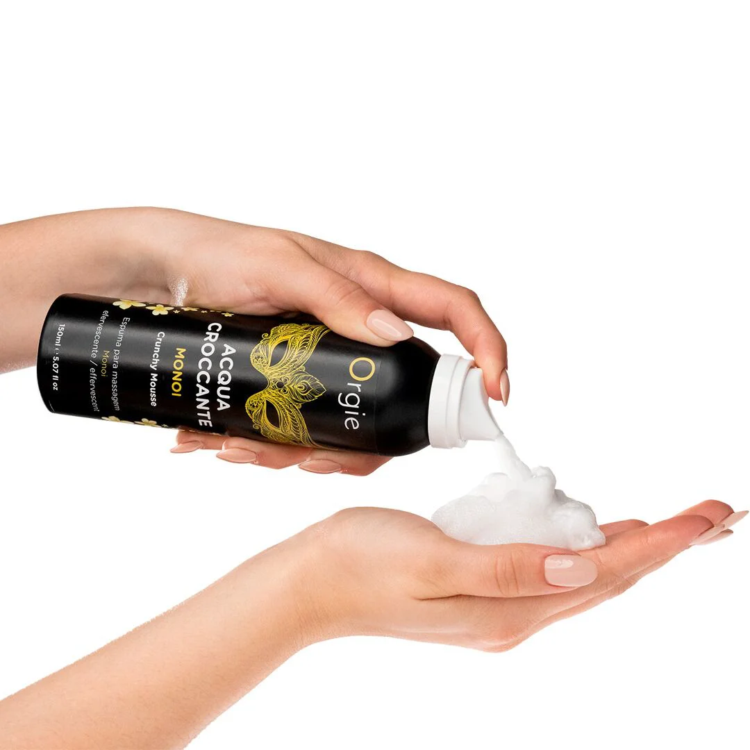 Масажна пінка Orgie – Acqua Croccante Monoi 150 мл, шипучий ефект