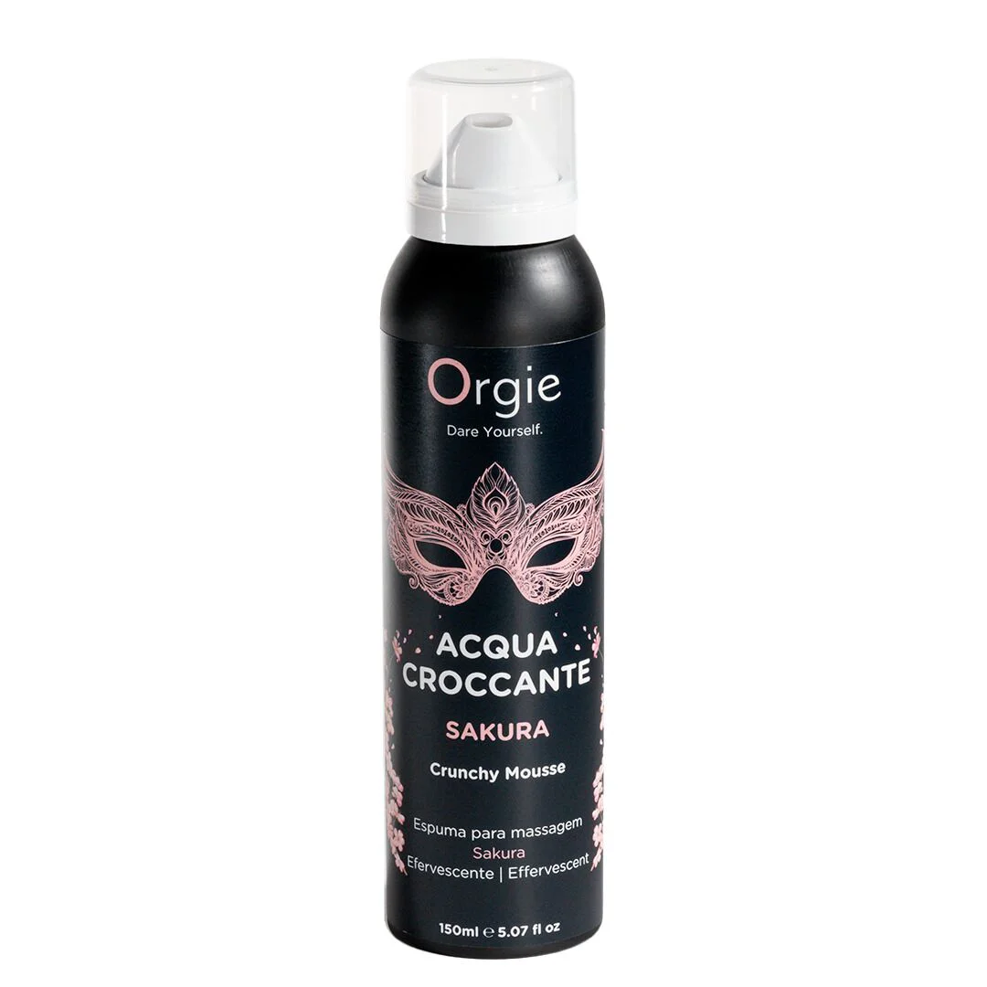 Масажна пінка Orgie Acqua Croccante Sakura з бульбашками, 150 мл