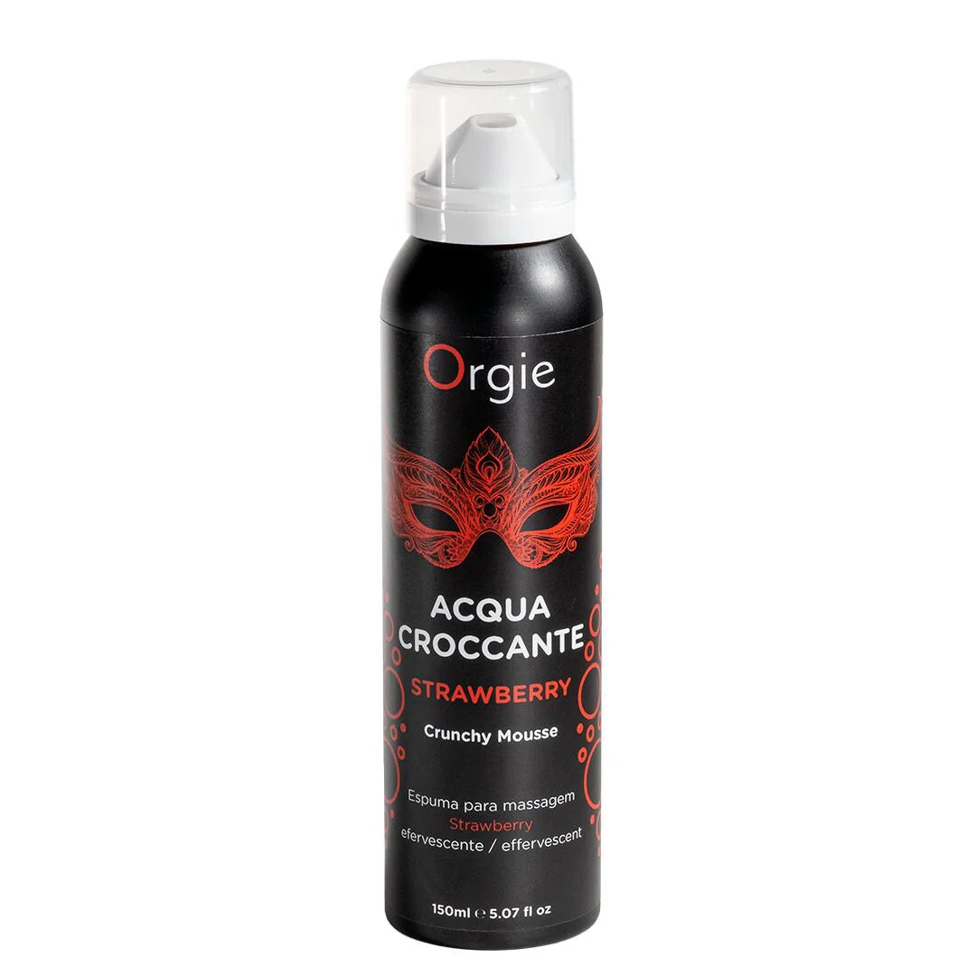 Масажна пінка Orgie Acqua Croccante Strawberry, 150 мл
