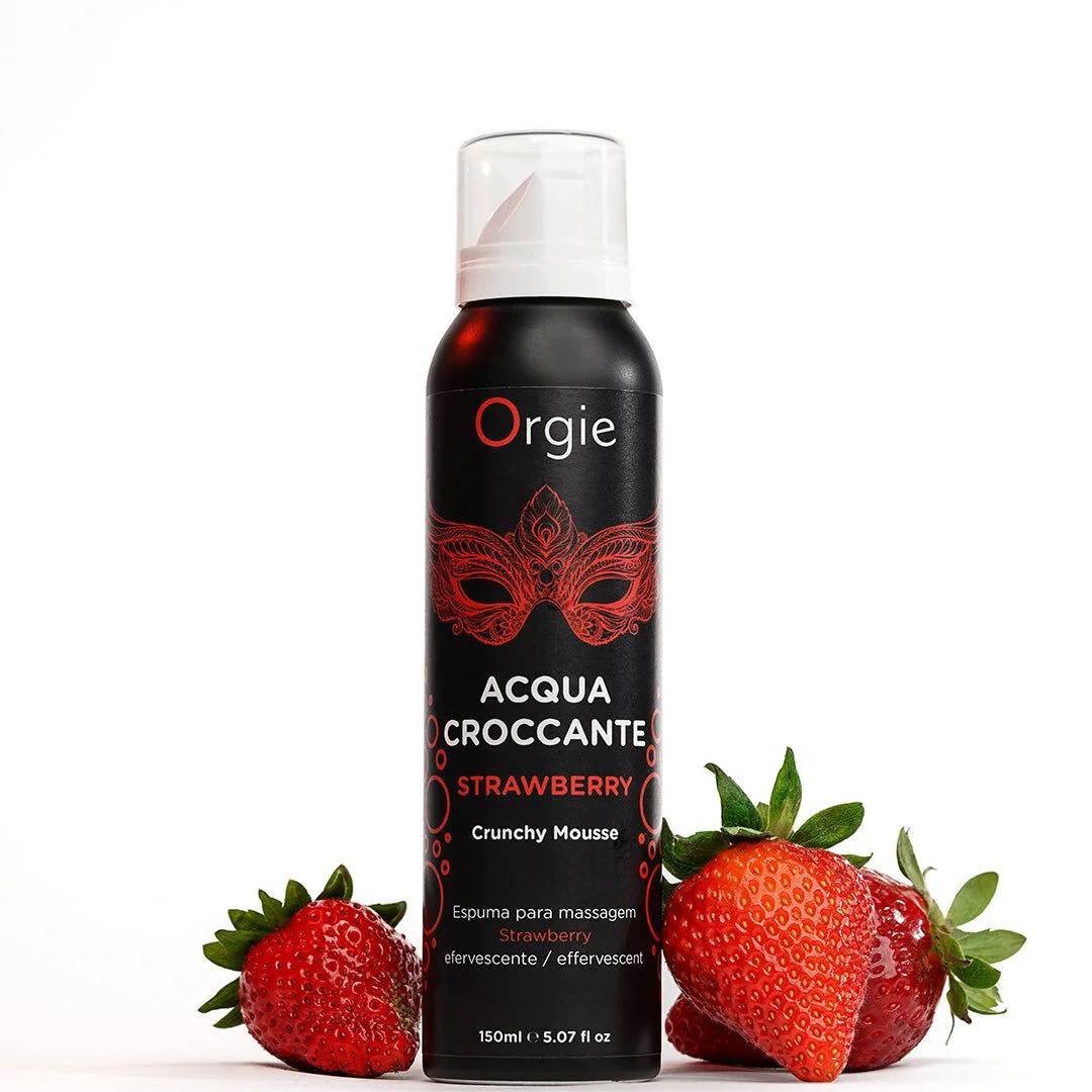 Масажна пінка Orgie Acqua Croccante Strawberry, 150 мл
