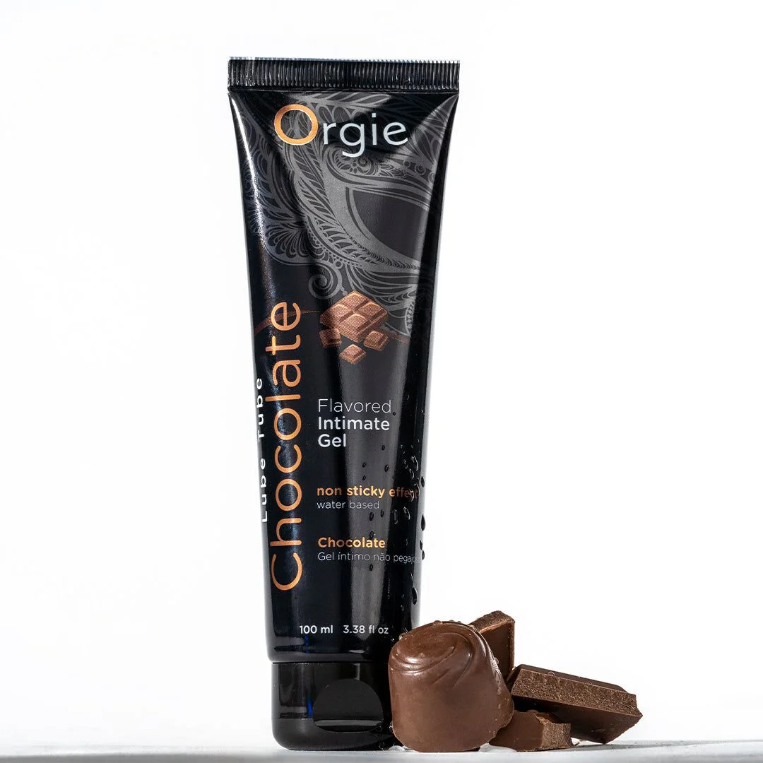 Лубрикант Orgie Lube Tube Chocolate на водній основі, 100 мл