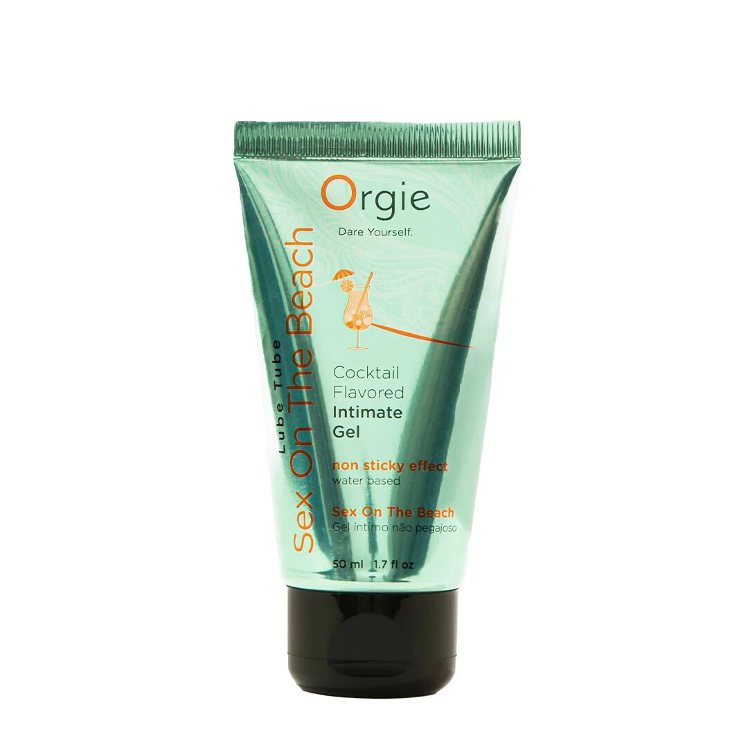 Лубрикант Orgie Lube Tube Sex On The Beach, 50 мл, персиково-апельсиновий