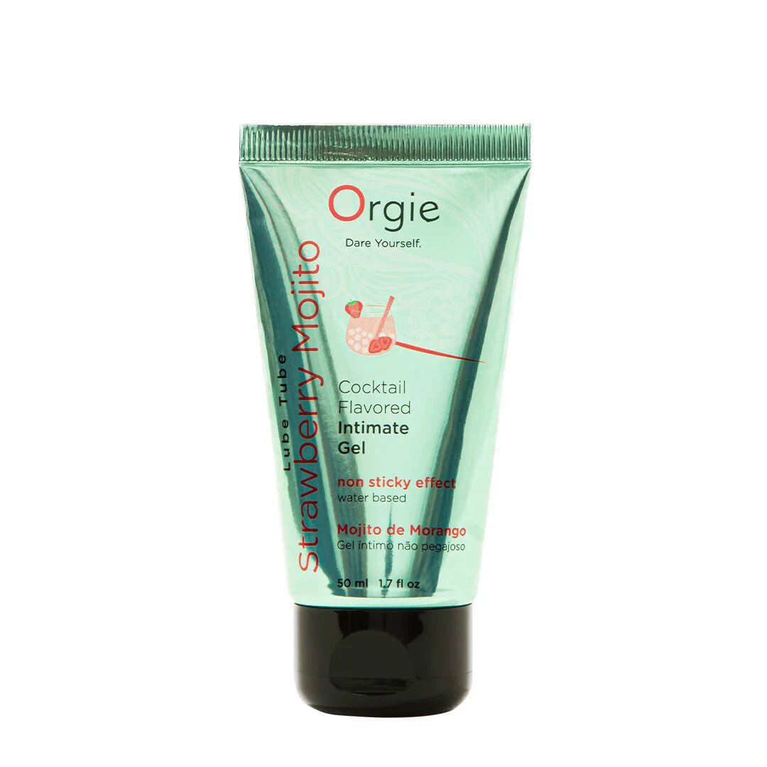 Лубрикант Orgie Lube Tube Strawberry Mojito, водна основа, 50 мл