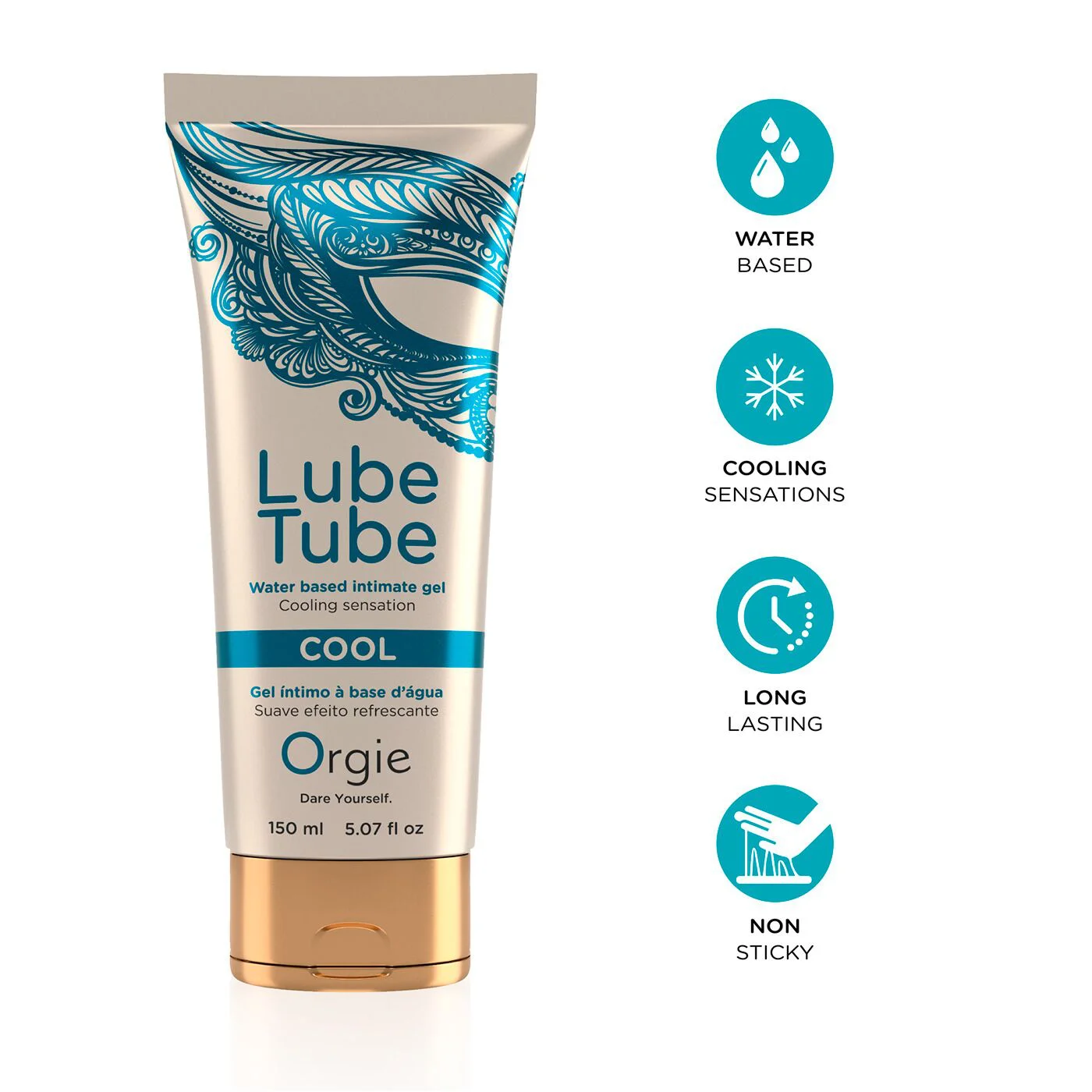 Лубрикант Orgie Lube Tube Cool, 150 мл, охолоджувальний ефект