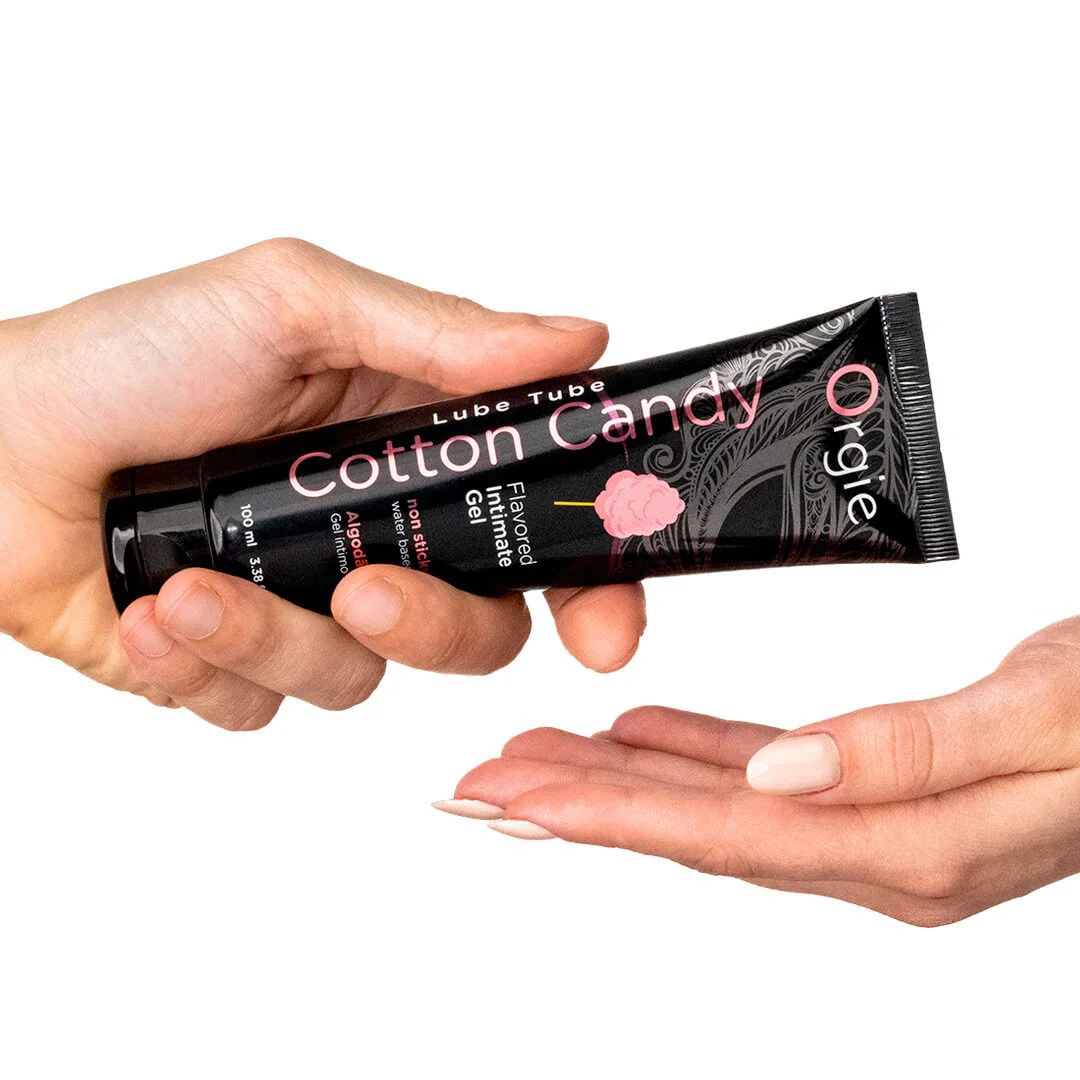Лубрикант Orgie Lube Tube Cotton Candy, 100 мл, водна основа