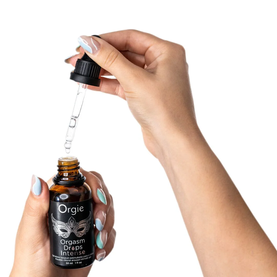 Збуджувальні краплі для клітора Orgie Orgasm Drops Intense, 30 мл, тепло-холод, смак яблука - Зображення 6