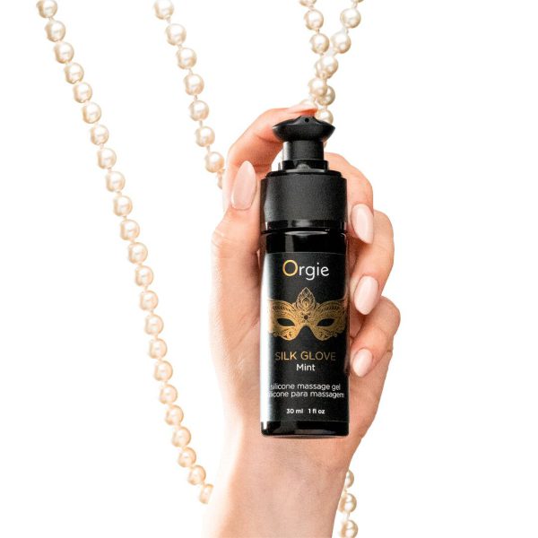Набір для перлинного масажу Orgie – Pearls Lust Massage (30 мл), силіконовий гель, намисто - Зображення 2
