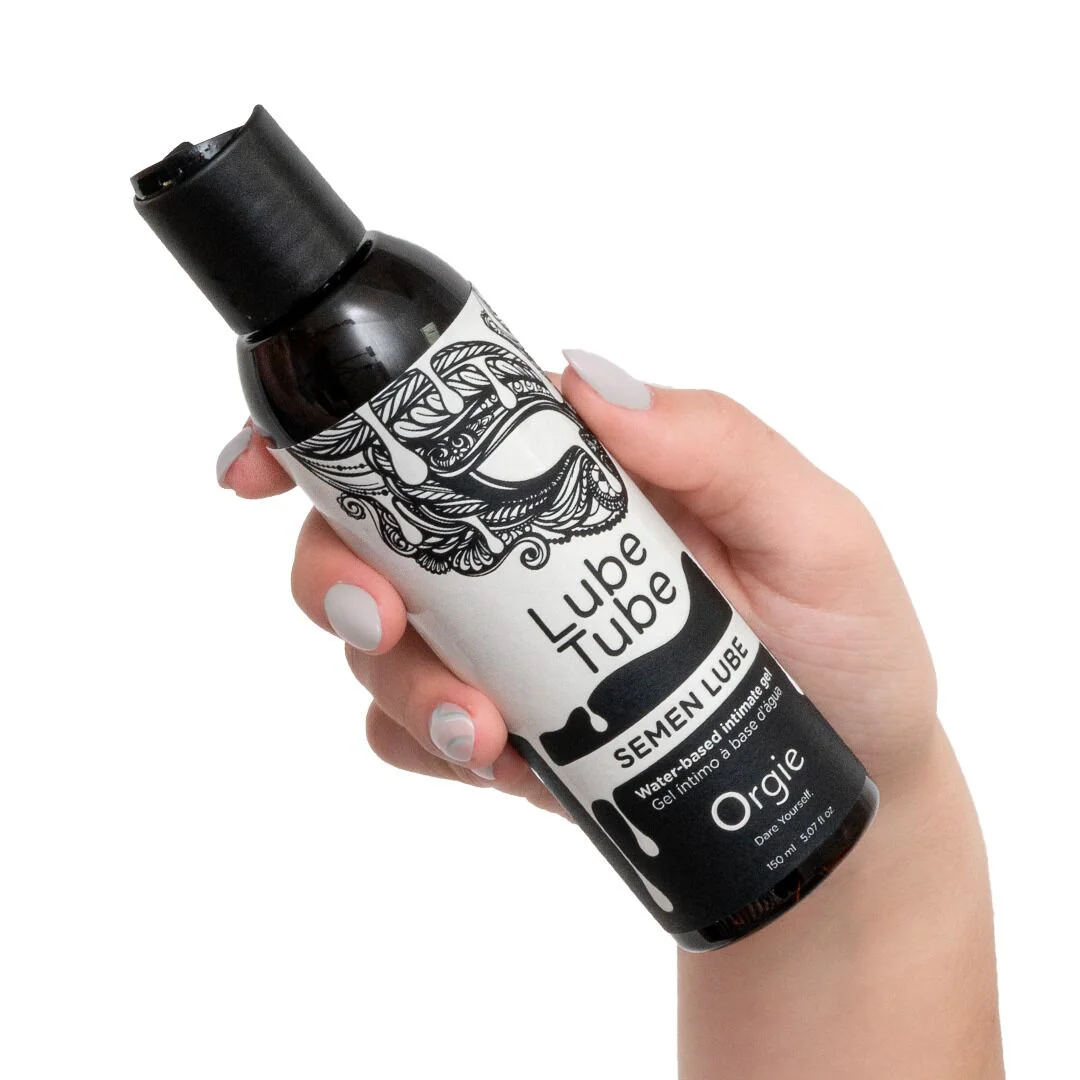 Лубрикант Orgie Lube Tube Semen Lube, 150 мл, водна основа