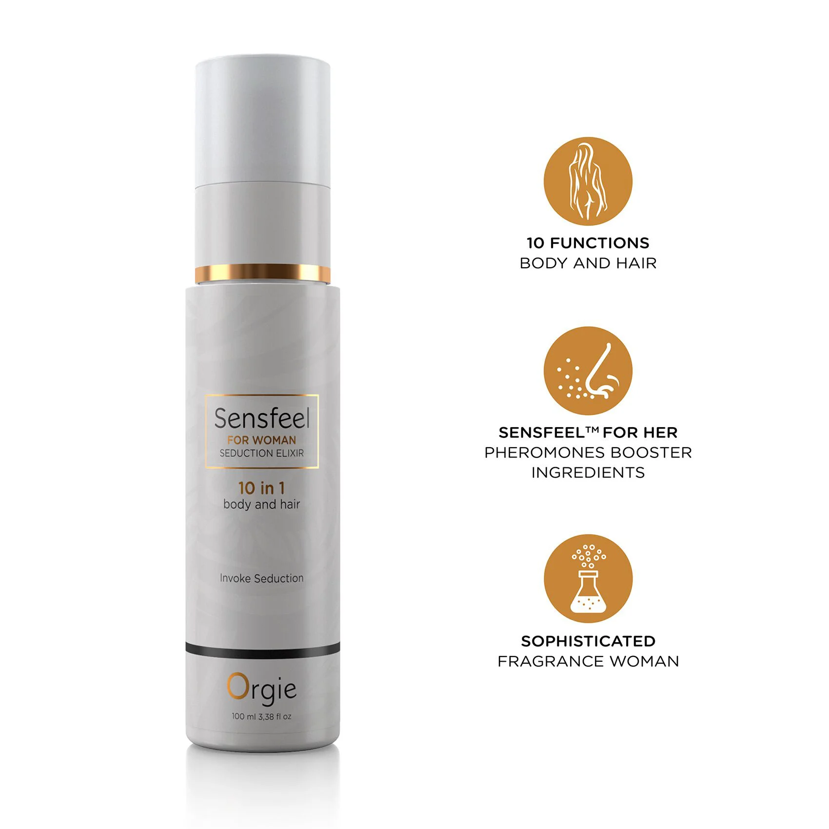 Лосьйон з феромонами для тіла та волосся Orgie – Sensfeel Elixir