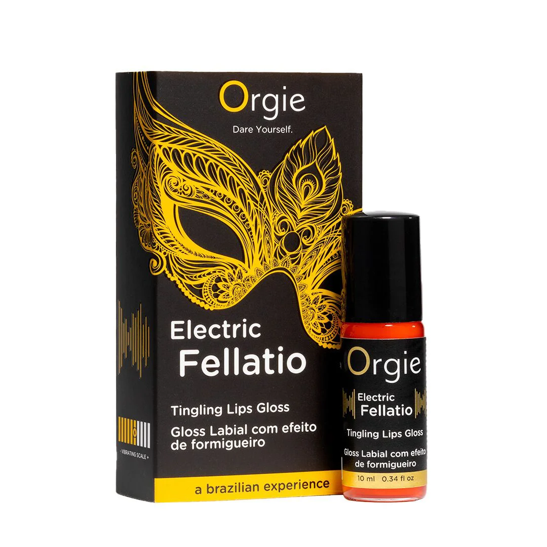 Блиск для губ з ефектом вібрації Orgie Electric, 10 мл