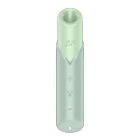Вакуумний стимулятор Satisfyer Naughty Kiss, магнітна технологія 3D Air Pulse, 30 режимів роботи