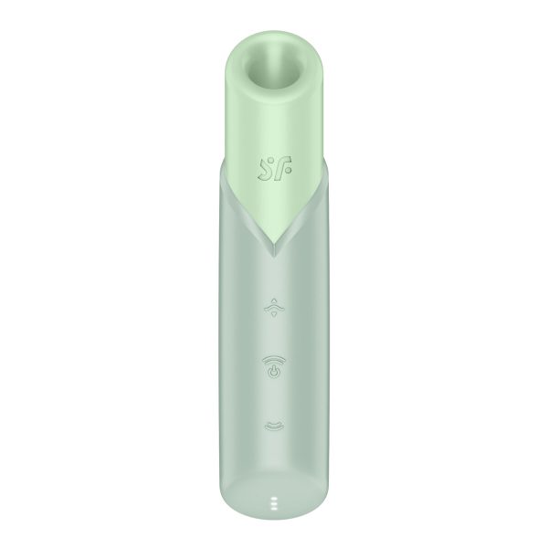 Вакуумний стимулятор Satisfyer Naughty Kiss, магнітна технологія 3D Air Pulse, 30 режимів роботи