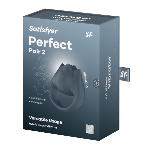 Вібратор на палець та ерекційне кільце 2в1 Satisfyer Perfect Pair 2 - Зображення 9