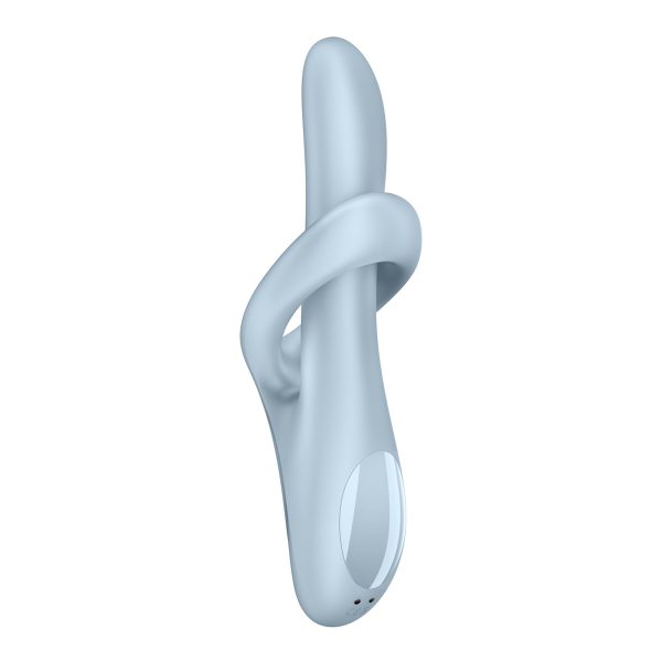 Вібратор з ротацією Satisfyer Heat Flex 4 Blue, підігрів до 39°C - Зображення 3