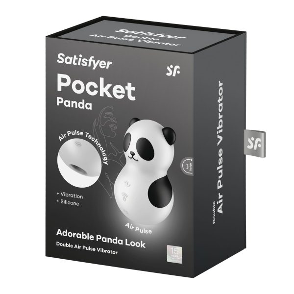 Вакуумний стимулятор з вібрацією Satisfyer Pocket Panda, 12 режимів вібрації, 11 рівнів вакууму - Зображення 7