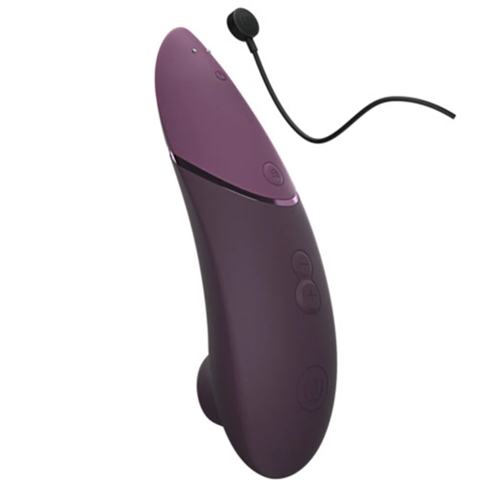 Вакуумний кліторальний стимулятор Womanizer Next Dark Purple, 3D Pleasure Air, 14 рівнів інтенсивності - Зображення 5