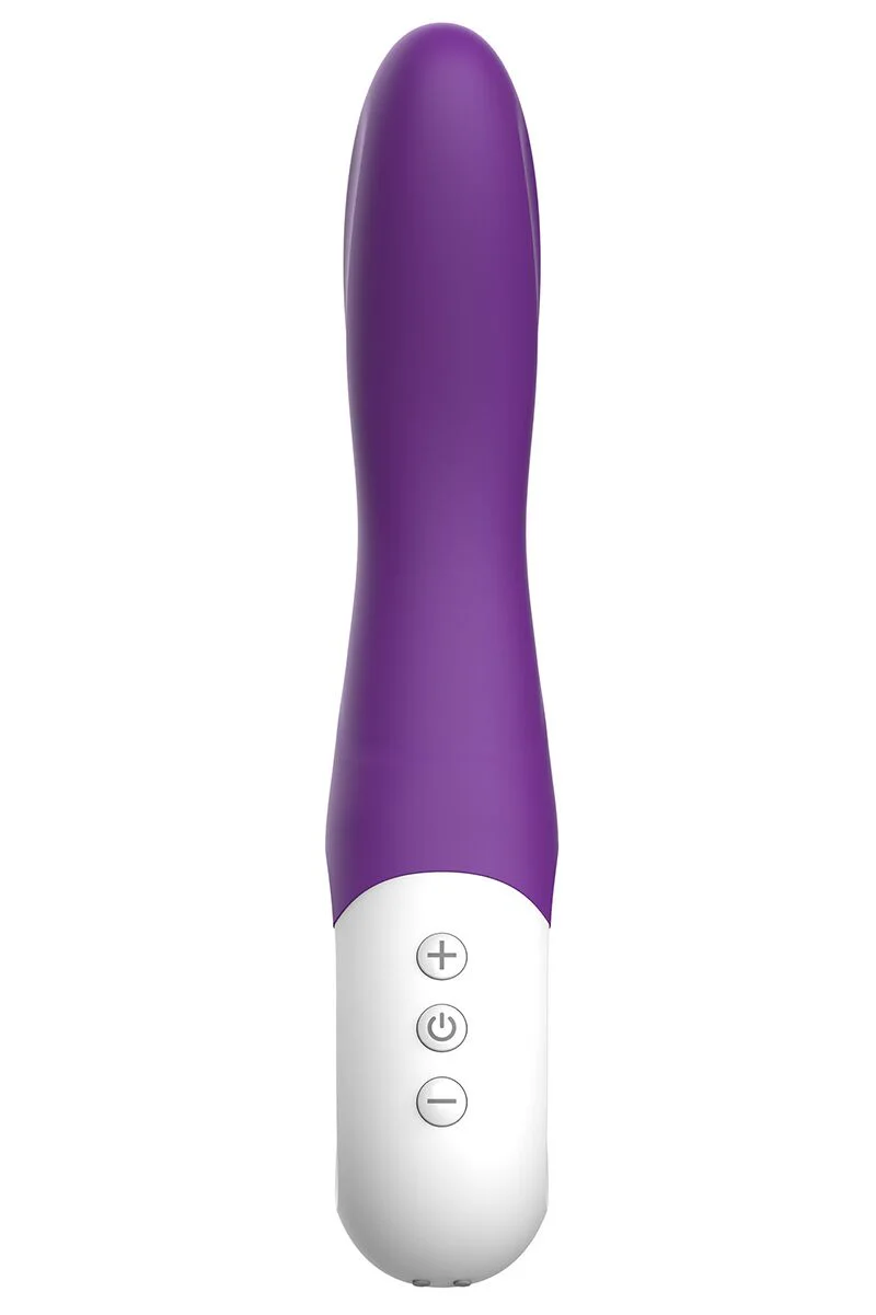 Liebe Bend It Rechargeable G-Spot Vibrator, 10 Modes, Purple