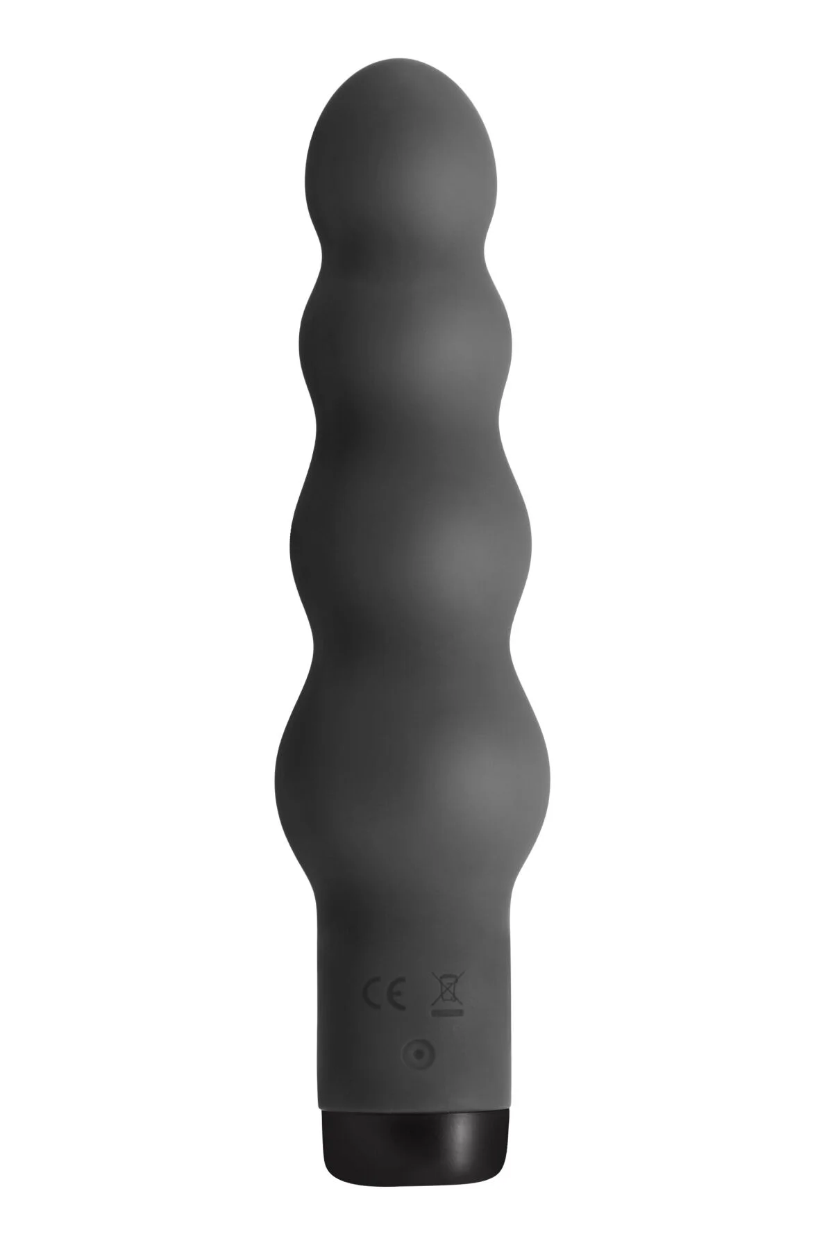 Вібратор S Pleasures Bullets Obsidian, чорний, у вигляді ряду кульок, 10 режимів, діаметр 4 см - Зображення 2