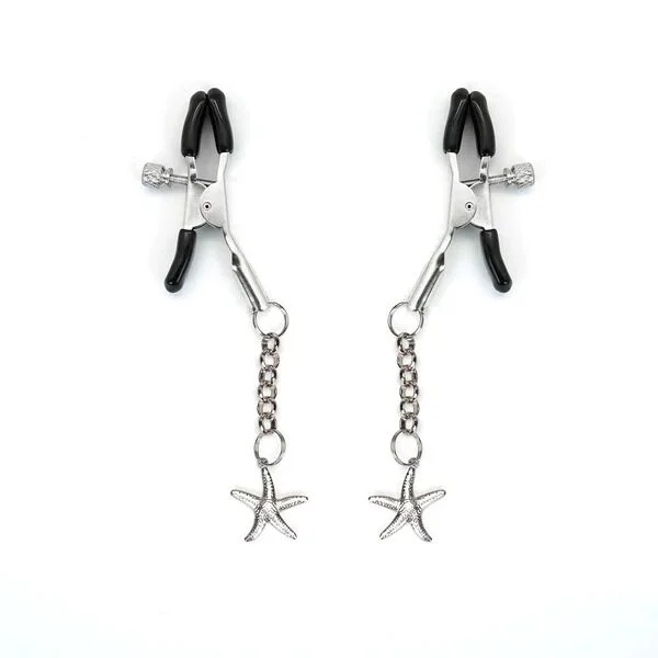 Срібні затискачі для сосків Liebe Seele Starfish Clamps