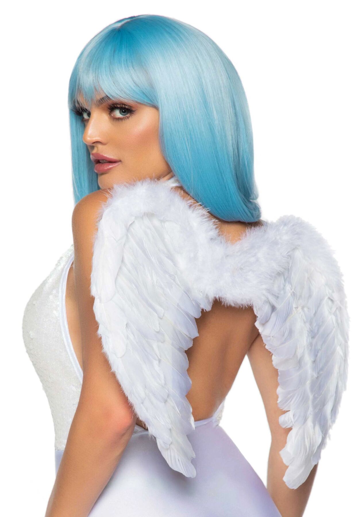 Leg Avenue Marabou Feather Angel Wings з справжнього пір'я