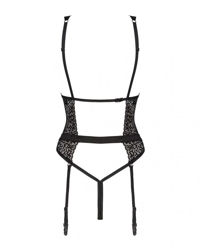 Стильне чорне боді JSY JS228161, S/M: елегантність та комфорт - Зображення 4