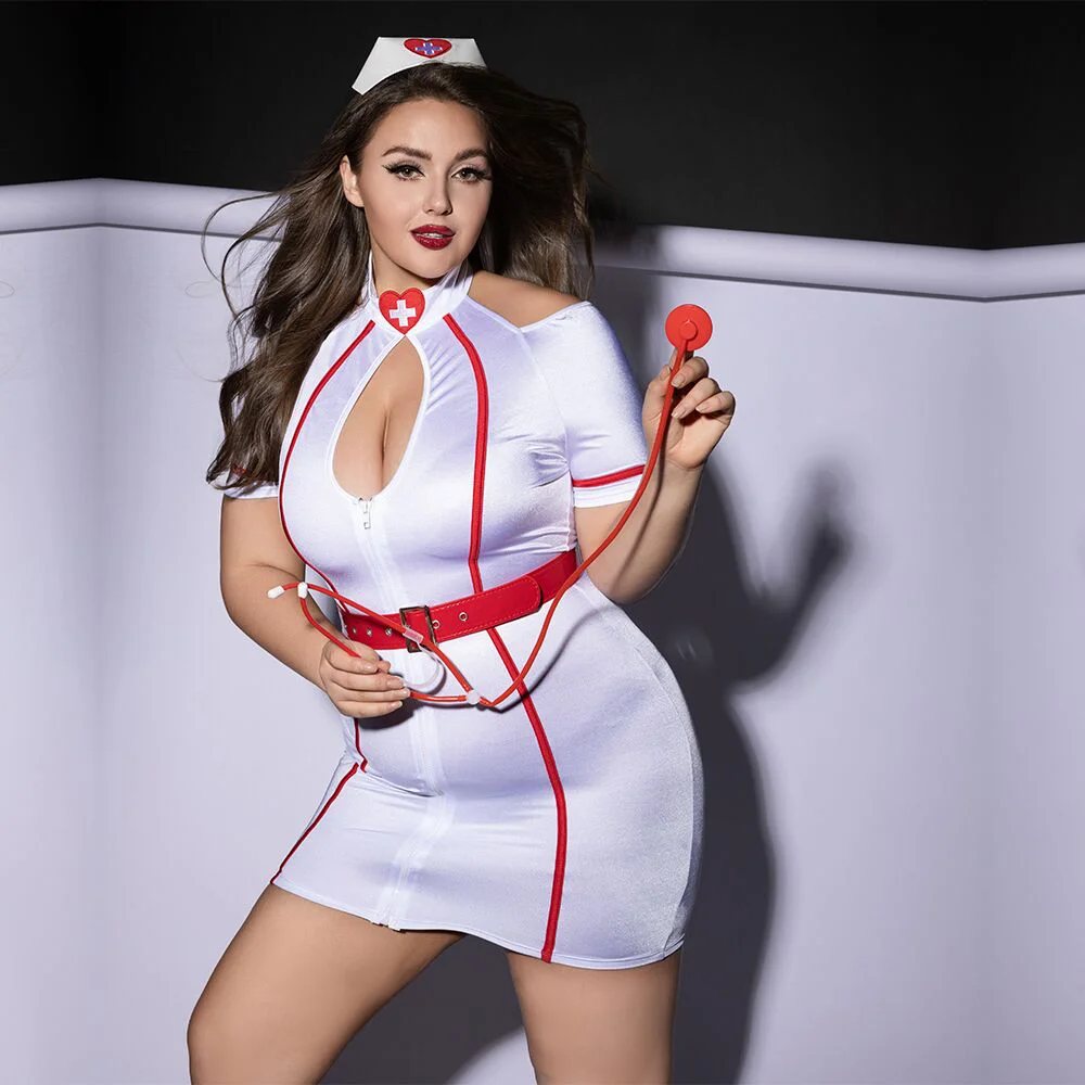 Елегантний костюм медсестри Plus Size для особливих моментів