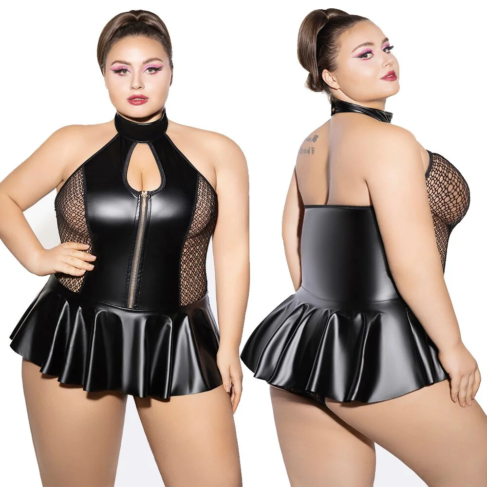 Боді JSY P61158 Чорний Plus Size - Комфорт і Стиль