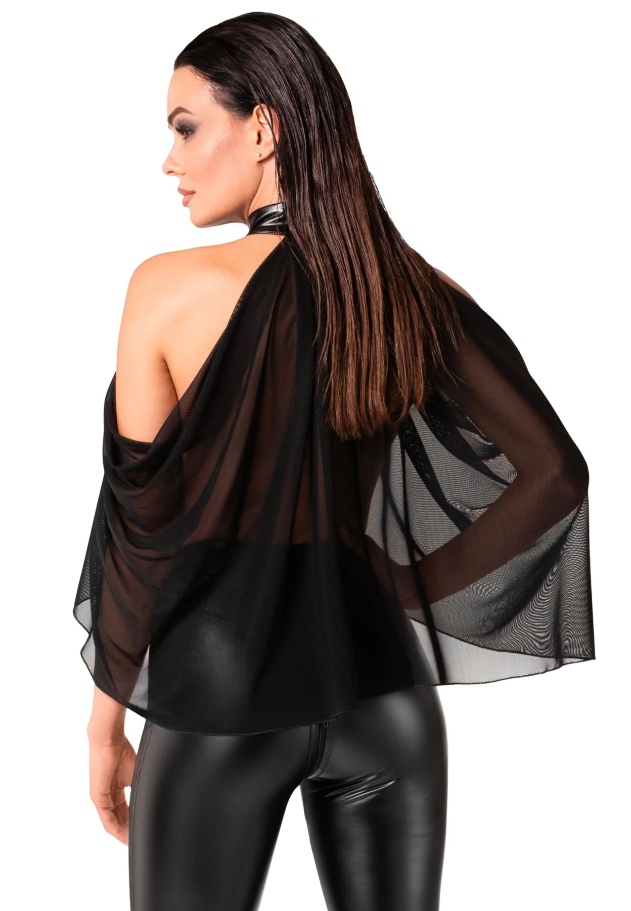 Болеро Noir Handmade F349 Tulle - Елегантний стиль 5XL