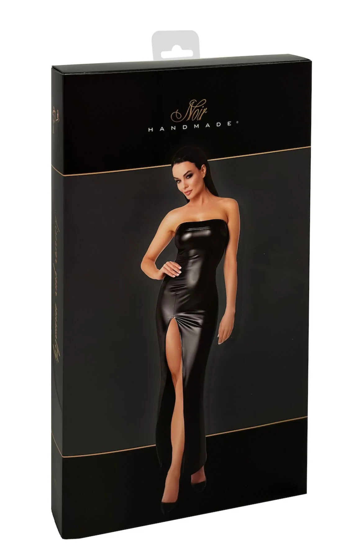 Елегантна сукня Noir Handmade F336 Powerwetlook - 3XL
