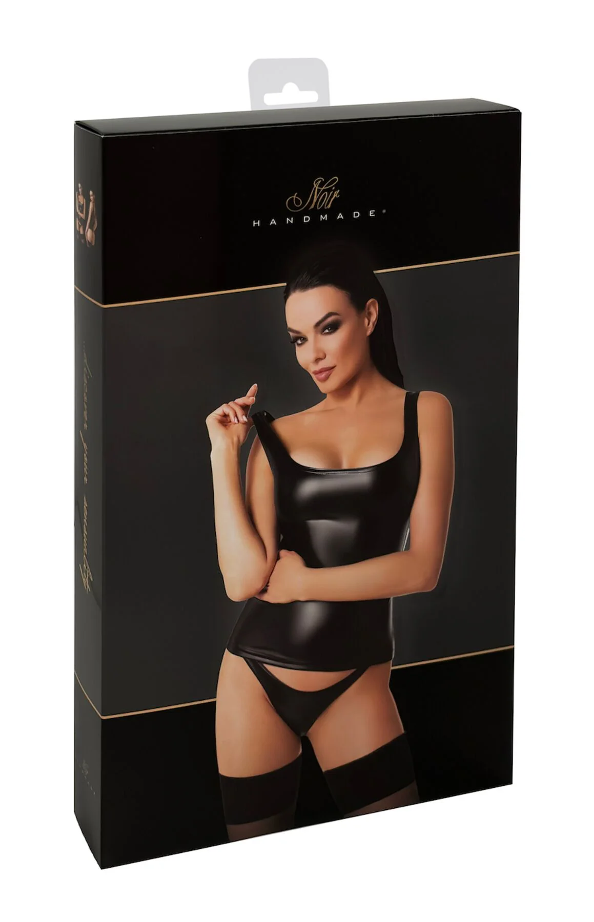 Топ Noir Handmade F346 Powerwetlook - Стильний та Комфортний 3XL