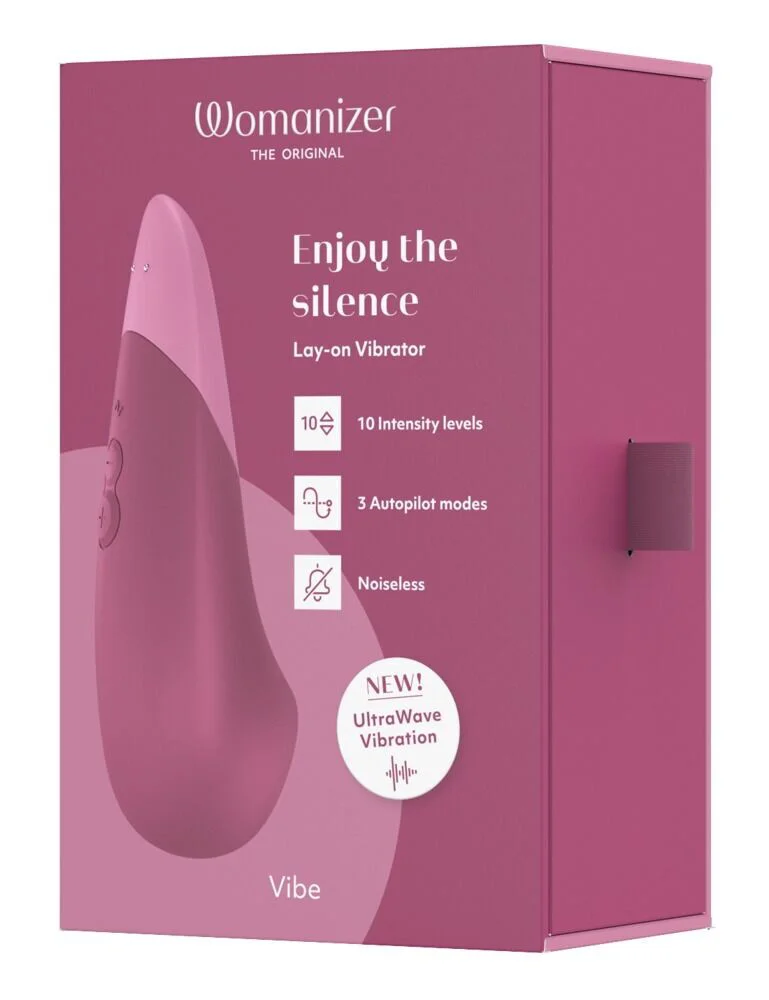 Мінівібратор Womanizer Vibe Dusky Pink, 3 авторежими + 10 рівнів інтенсивності - Зображення 9
