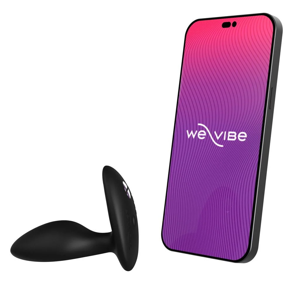 Інноваційна анальна смарт-вібропробка We-Vibe Ditto+ Satin Black