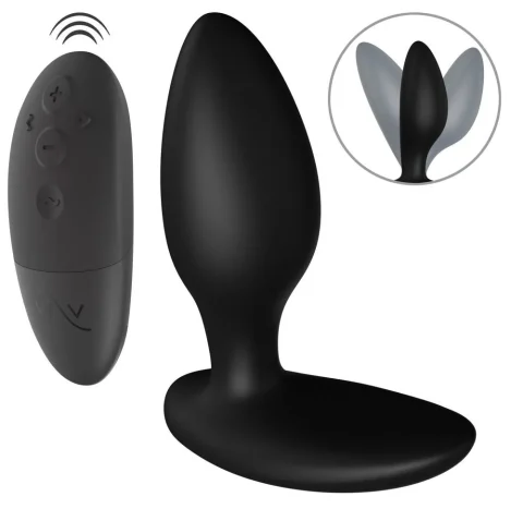 Анальна смарт-вібропробка We-Vibe Ditto+ Satin Black з пультом ДК