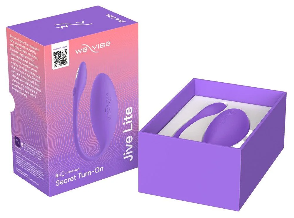 Смарт-віброяйце We-Vibe Jive Lite Purple, невеликий розмір - Зображення 10