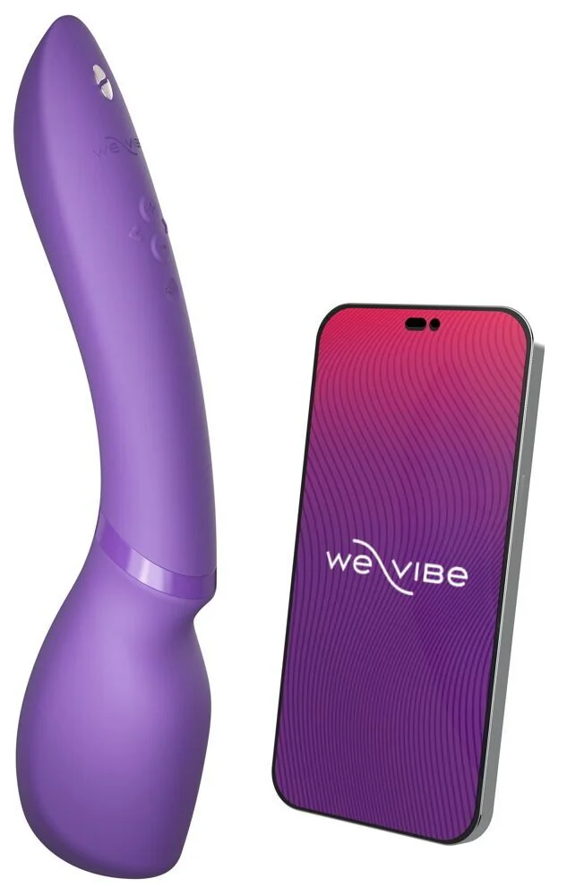 Смарт-вібромасажер We-Vibe Wand 2 Purple з функцією Smart Silence