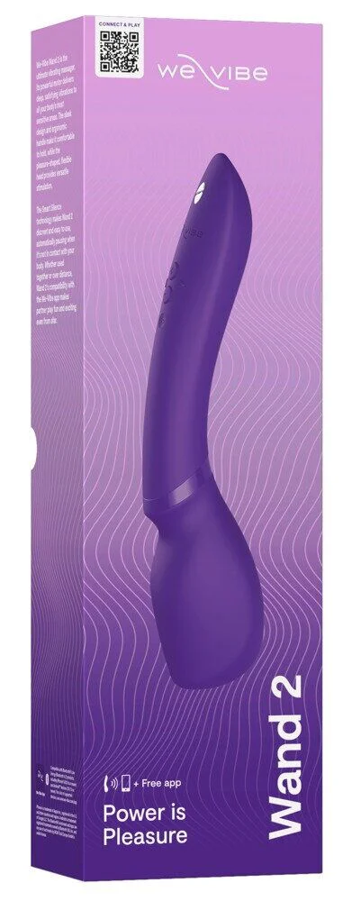 Смарт-вібромасажер We-Vibe Wand 2 Purple з функцією Smart Silence