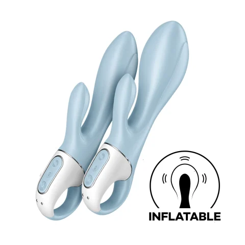 Вібратор-кролик надувний Satisfyer Air Pump Bunny 1