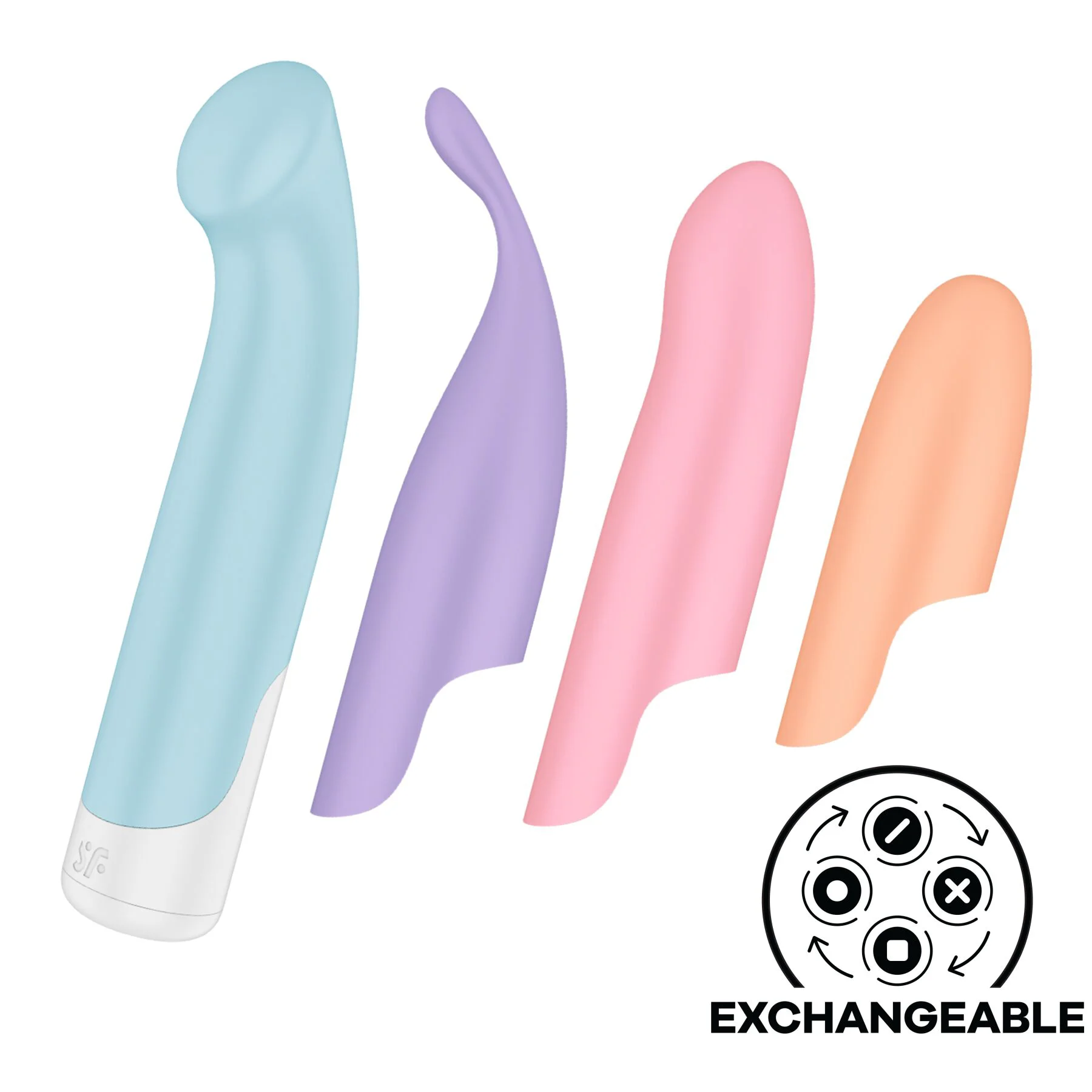 Набір 4-в-1 Satisfyer Playful Four з 12 режимами вібрації