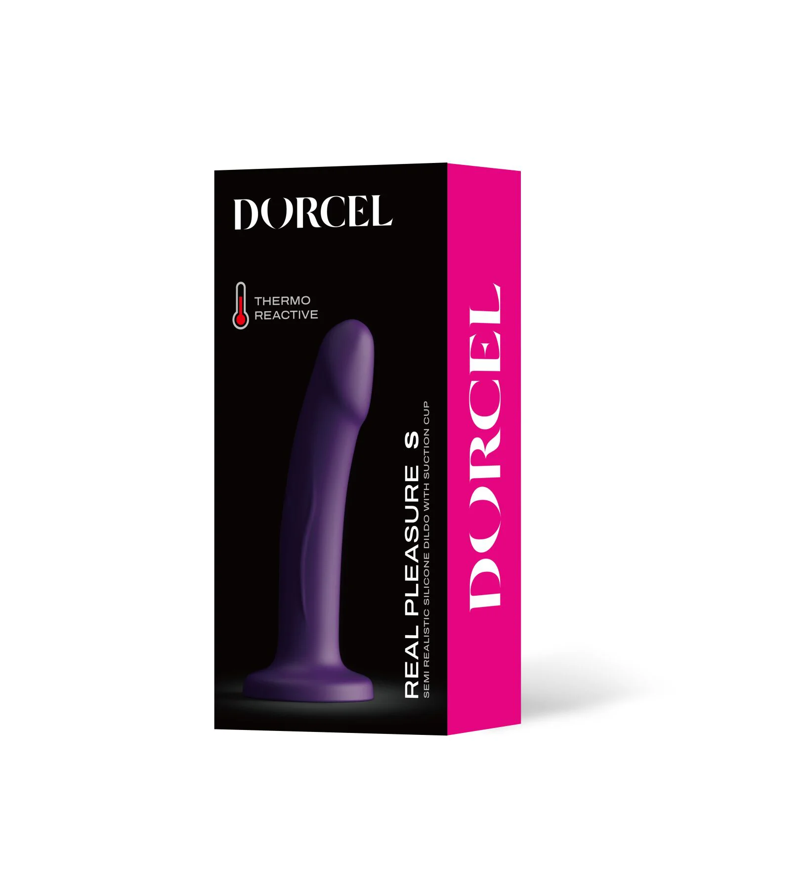 Фалоімітатор Dorcel Real Pleasure S Purple - Елегантний дизайн та комфорт