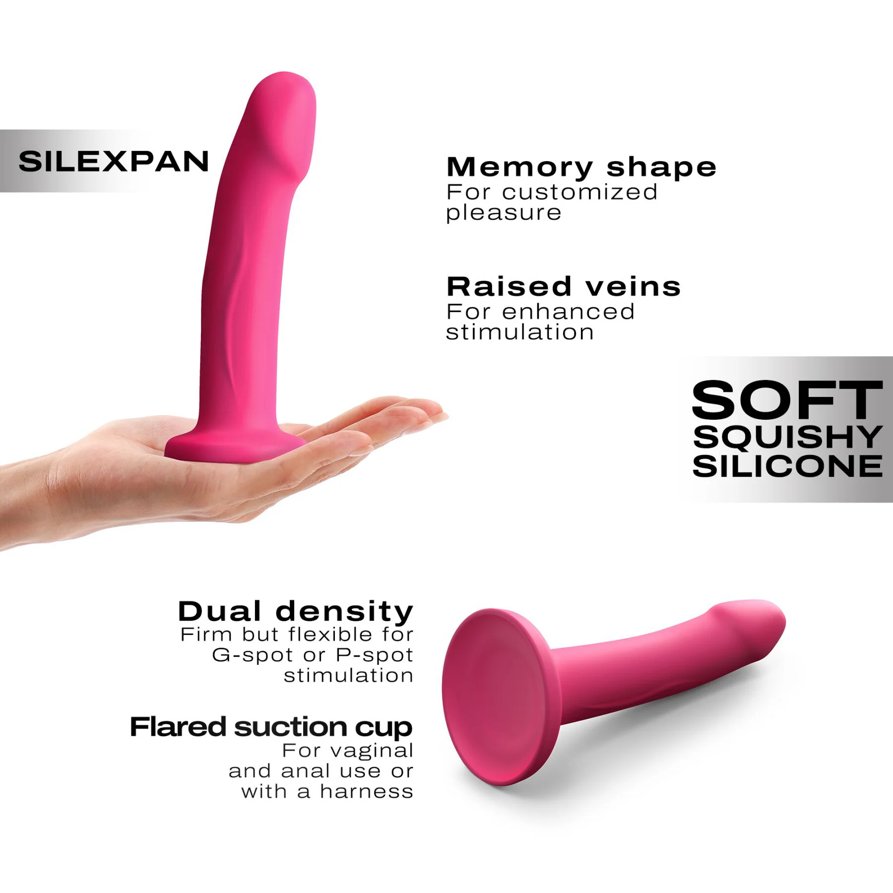 Інтимний аксесуар Dorcel Real Pleasure S Magenta