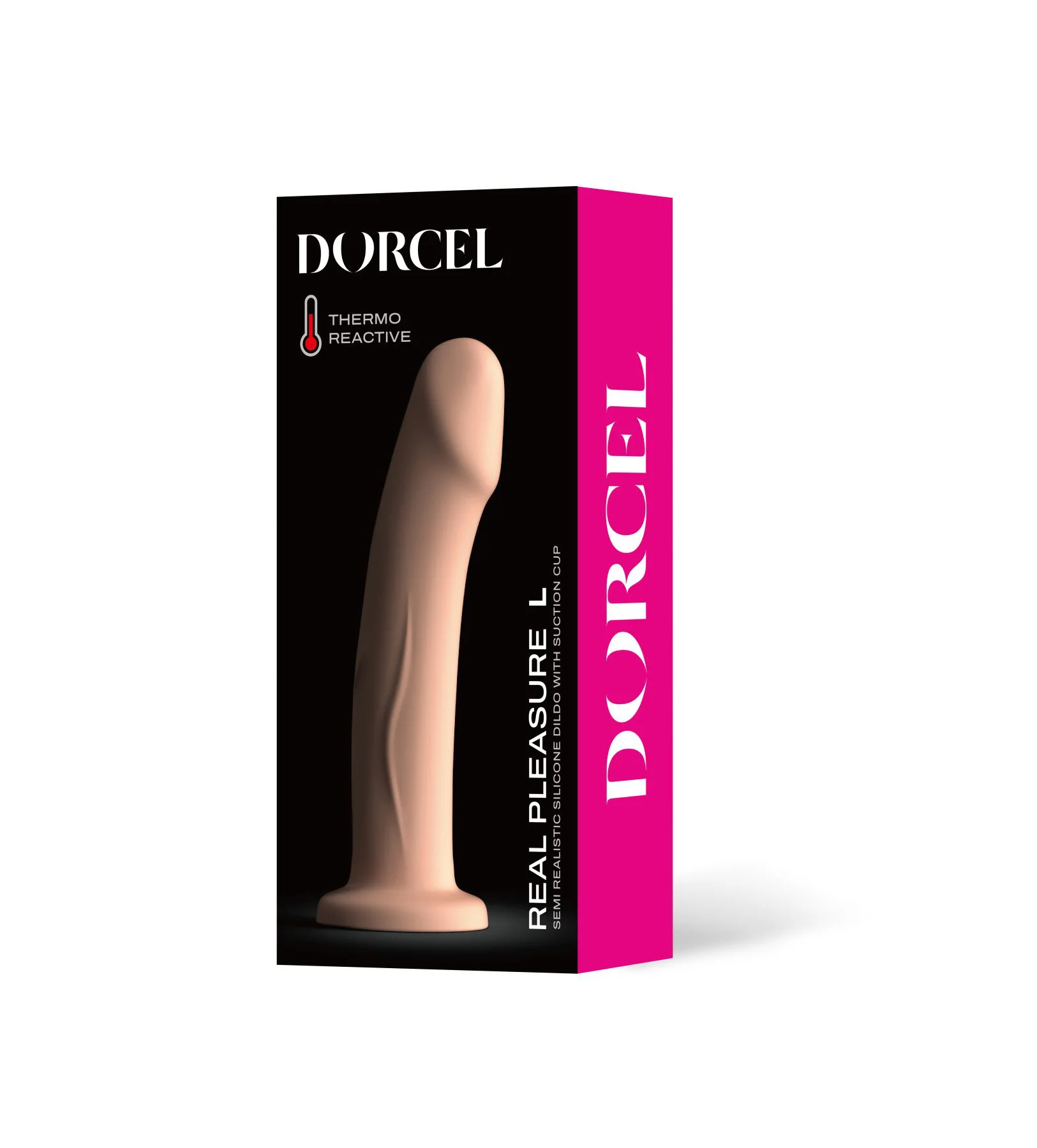 Фалоімітатор Dorcel Real Pleasure L Vanilla - Реалістичний дизайн