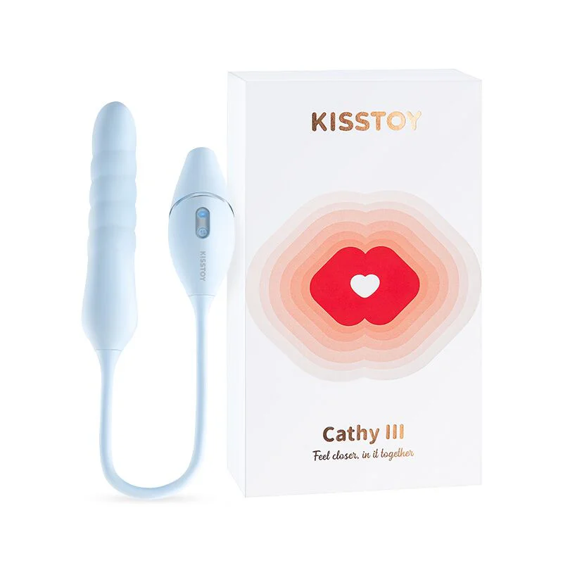 KISSTOY Cathy III Light Blue: Пульсатор та Вакуумний Стимулятор